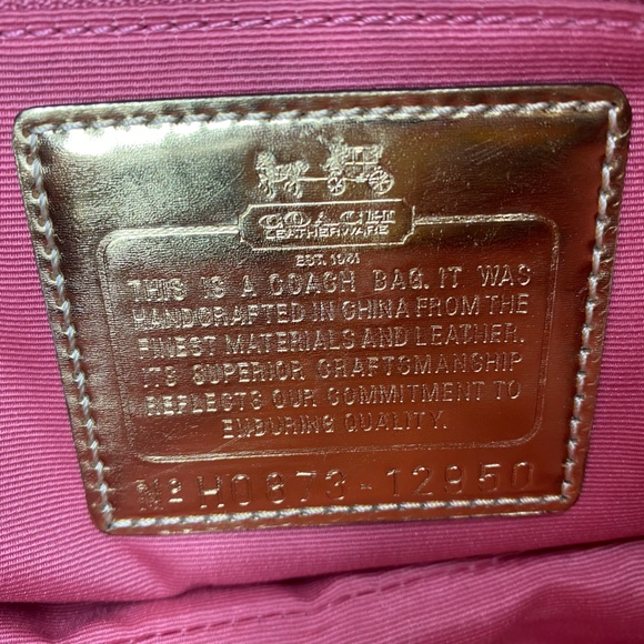 Coach Small Handbag - Picture 2 of 2